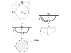 Раковина встраиваемая CIELO ENJOY EJLASPT BR