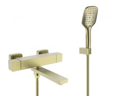 393533-S Смеситель термостат. для ванны (МАТ. ЗОЛОТО)  ViEiR (8/1шт)