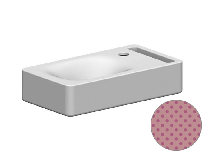 Раковина подвесная Scarabeo SOFT-HUNG-CUBE 1513/SFLR