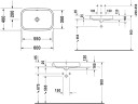Раковина накладная DURAVIT HAPPY D.2 2314600000