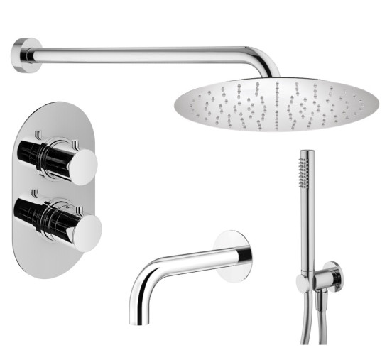 Комплект для ванны Plumberia Selection IXO KITXOT19CR260KING