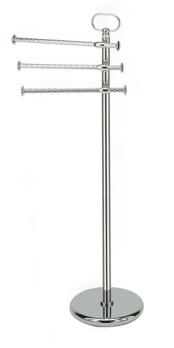 Stil Haus Giunone, cтойка: 3 полотенцедержателя, цвет хром