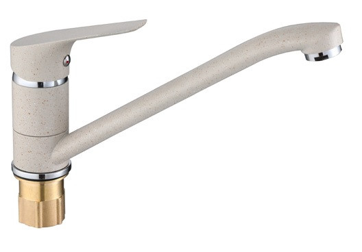 063522-B Смеситель од. для кухни низ. (СВЕТ.БЕЖ.) ViEiR (10/1шт)