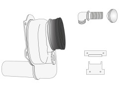 крепления для писсуара CIELO ERA-ECO ORKITERC