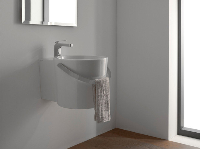 Раковина накладная/ подвесная Scarabeo BUCKET 8802BS