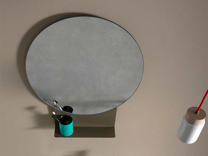 Зеркало с полкой Scarabeo FOLD 2301/TRT