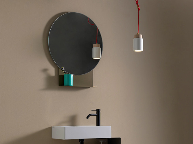 Зеркало с полкой Scarabeo FOLD 2301/TRT