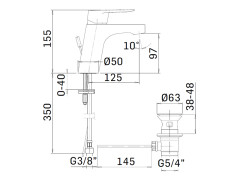 Смеситель для раковины MAMOLI VIP4 47810000V451