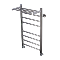 Полотенцесушитель водяной Comfysan Luce W-8 80/40 с полкой, хром