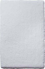 Batex Cotton Plus, односторонний квадратный коврик из 100% хлопка с противоскользящим покрытием, размер 60x60 см, цвет белый