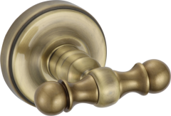 31051-D Крючок двойной (БРОНЗА) GANZER  (20/1шт)