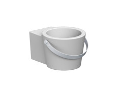 Раковина накладная или подвесная Scarabeo BUCKET 8802CR