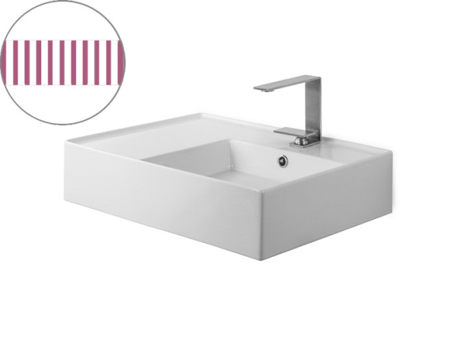 Раковина накладная/ подвесная Scarabeo TEOREMA 2.0 5117/RER