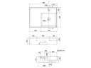 Раковина накладная/ подвесная Scarabeo TEOREMA 2.0 5117/RER