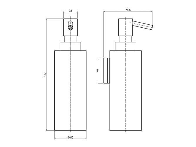 Дозатор настенный FIMA CARLO FRATTINI ROTOLA F6003/5CR