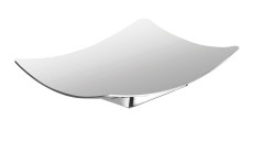 Gedy Colorado, настольная/настенная металлическая мыльница, цвет хром