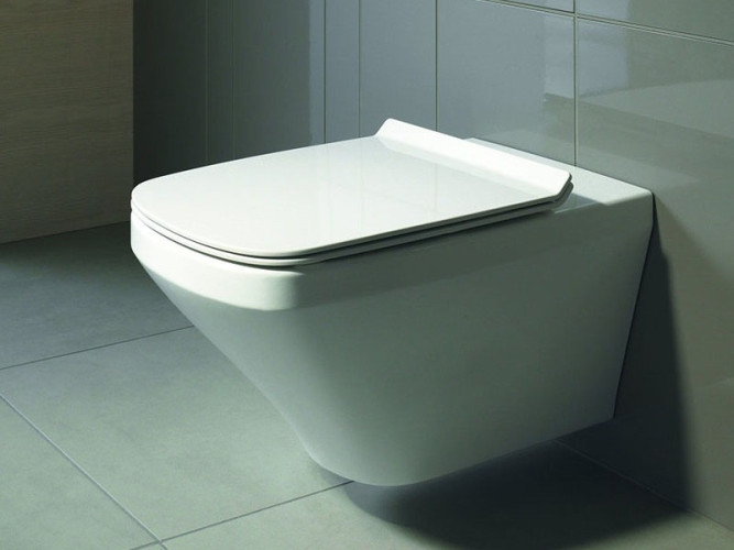 Унитаз подвесной безободковый с покрытием WonderGliss DURAVIT DSTYLE 25510900001