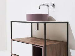 Керамическая столешница под раковину SIMAS FORIU FO12 bia