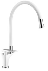 332521-F См-ль од. для кухни с гибким из. (хром/бел., из. бел.) ViEiR (10/1шт)