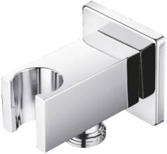 Выход/держ (квадратный, ХРОМ) GANZER