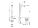 Смеситель для раковины FIMA CARLO FRATTINI ZETA Fima F3961/HNCR