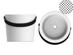 Раковина накладная Scarabeo BUCKET 8801NS/SENR