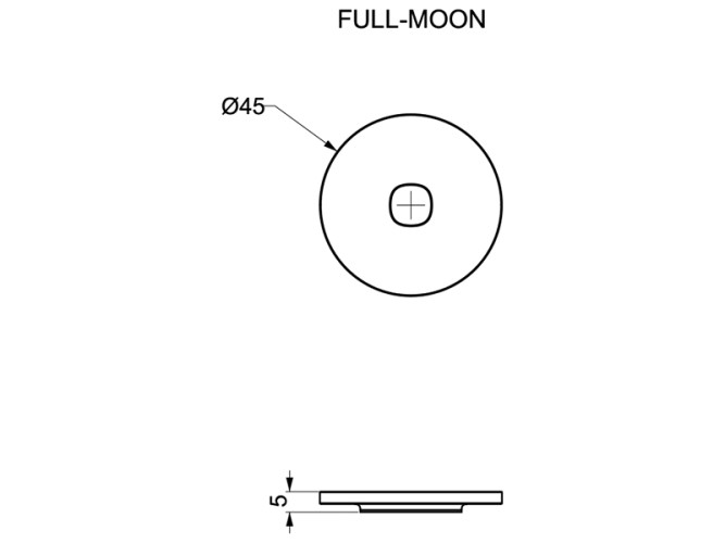 Раковина накладная RELAX DESIGN ZODIAQ FULL MOON LX01 opac