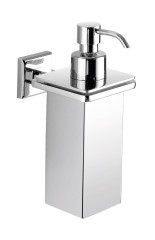 Gedy Colorado, настольный/настенный металлический дозатор c металлической помпой, цвет хром