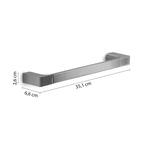 Gedy Pirenei, полотенцедержатель, длина 35 см, цвет зачищенный хром