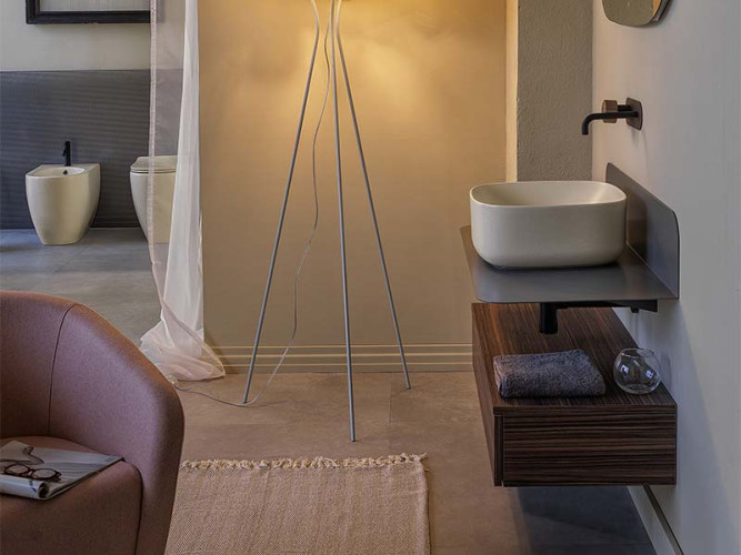 Консоль для умывальника Scarabeo PLANA 2552/GRG