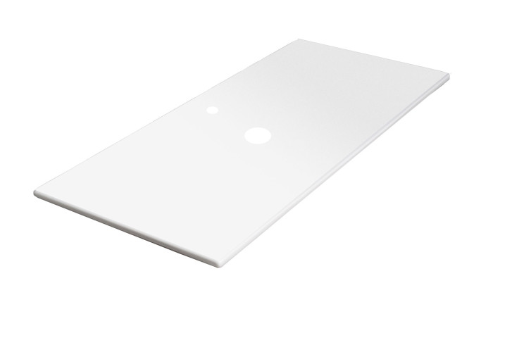 Столешница прямая белая 100 VALLESSI