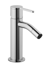 Emmevi Filobrass, однорычажный смеситель для биде с донным клапаном click-clack, цвет  хром