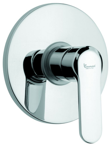 Emmevi Nefer, встраиваемый смеситель для душа, цвет черный матовый