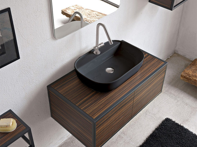 Раковина накладная Scarabeo GLAM 1802/49