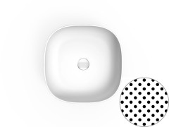 Раковина накладная Scarabeo GLAM 1809/SENR