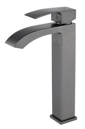 44112-Q Смеситель од. для раковины-чаши (ГРАФИТ) GANZER (10/1шт)