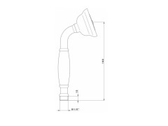 Лейка ручного душа NICOLAZZI DOCCIA COLLECTION C7104DB