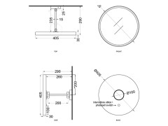 Зеркало CIELO ARCADIA PLSPL FE
