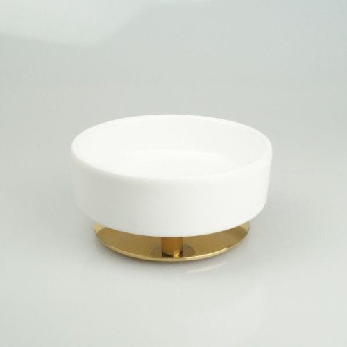 Stil Haus Opera, настольная керамическая мыльница, цвет золото