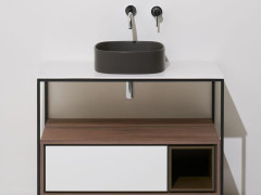 Керамическая столешница под раковину SIMAS FORIU FO10 bia