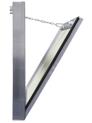 Люк под плитку Люкер Д 50/40 (в/ш) ревизионный, размер дверцы 49,3/39,3