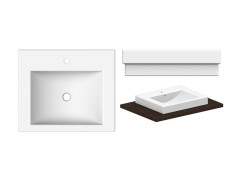 Раковина встраиваемая Scarabeo SQUARE 8007/A