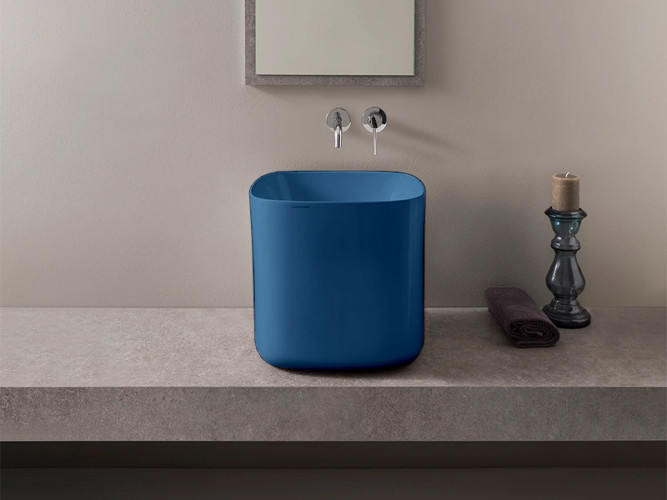 Раковина накладная Scarabeo MOON 5503/56