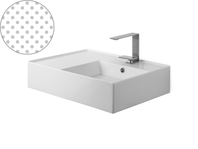 Раковина накладная/ подвесная Scarabeo TEOREMA 2.0 5117/SENT