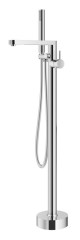 Mariner Logica, напольный смеситель для ванны с дивертером и душ. гарнитуром, цвет хром