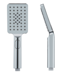 Лейка для душа (3 поз.)  квадрат кнопка ViEiR (50/1шт)