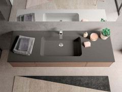 Раковина на тумбу BERLONI BAGNO SUITE  LAVQADINCXR58 187