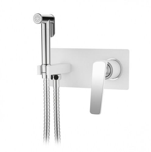 333551-F Комплект скрыт. монтажа для биде квадрат. (БЕЛЫЙ) ViEiR  (10/1шт)