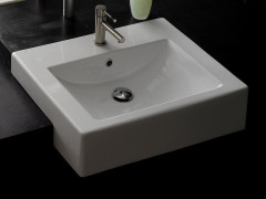 Раковина полувстраиваемая Scarabeo SQUARE 8007/D