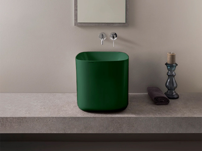 Раковина накладная Scarabeo MOON 5503/55